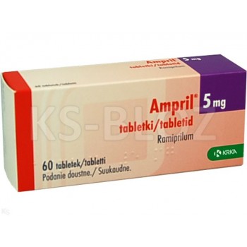 Амприл (Ampril) 5 мг, 60 таблеток