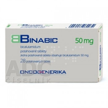 Бінабік (Binabic) 50 мг, 28 таблеток