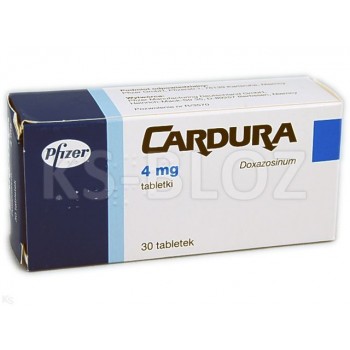 Кардура (Cardura) 4 мг, 30 таблеток