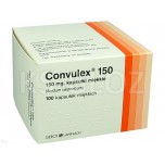 Конвулекс (Convulex) 150 мг, 100 капсул