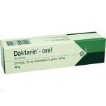 Дактарин (Daktarin) 20 мг/г гель пероральний, 40 грам