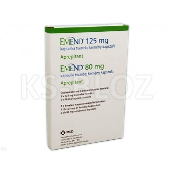 Еменд (Emend) 125 мг №1 + 80 мг №2, 3 капсули