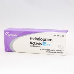 Есциталопрам (Escitalopram) Actavis 15 мг 28 таб.