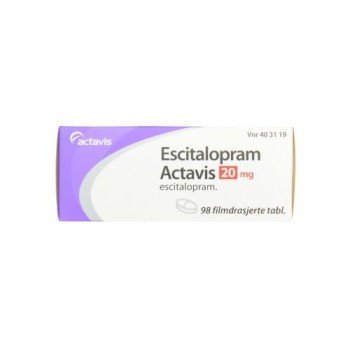 Эсциталопрам (Escitalopram) Actavis 20 мг 28 таб.