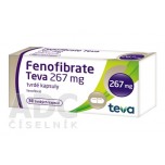 Фенофібрат (Fenofibrate) 267 мг, 30 капсул