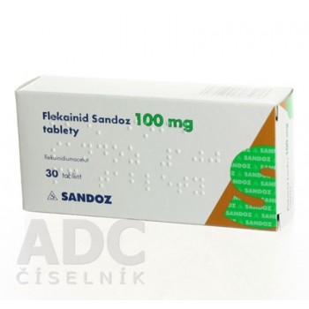 Флекаїнід (Flekainid) Сандоз 100 мг, 30 таблеток
