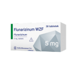 Флунаризин (Flunarizinum) 5 мг, 30 таблеток