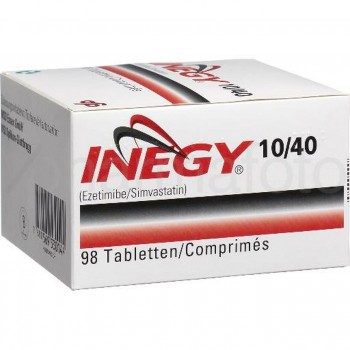 Інеджі (INEGY) 10 мг/40 мг, 98 таблеток