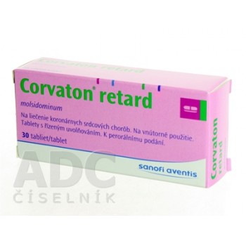 Корватон Ретард 8 мг, 30 таблеток