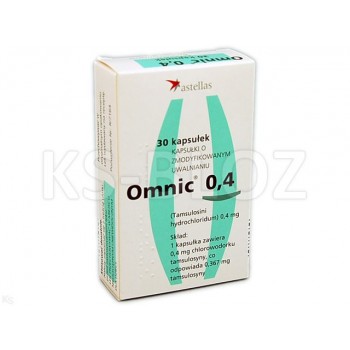 Омнік (Omnic) 0.4 мг, 30 капсул