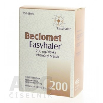 Бекломет Ізіхейлер (Beclomet Easyhaler) 200 мкг, 200 доз