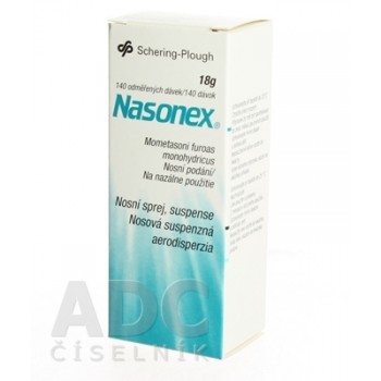 Назонекс (Nasonex) 50 мкг/доза, 140 доз