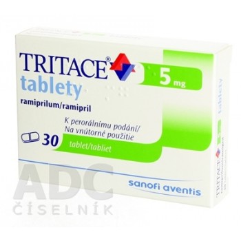Тритаце (Tritace) 5 мг, 30 таблеток